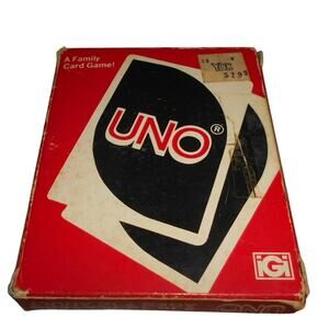 Vintage 1979 UNO Card Game Complete International Games Edition